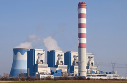 photo of the power plant - Power industry and heat engineering