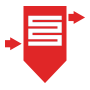 ikona filtra workowego - pionowe i poziome filtry workowe